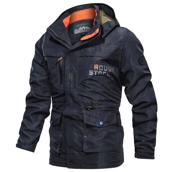 Thijs | Heren outdoor sportjack met afneembare capuchon