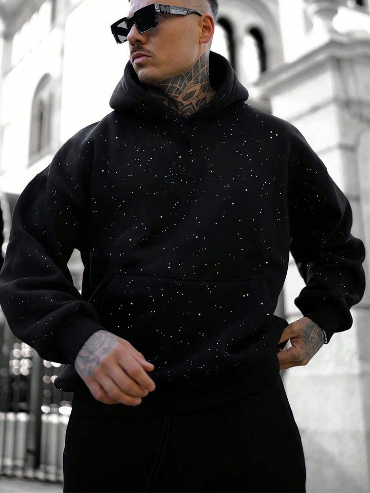 Tim | Effen kleur heren hoodie
