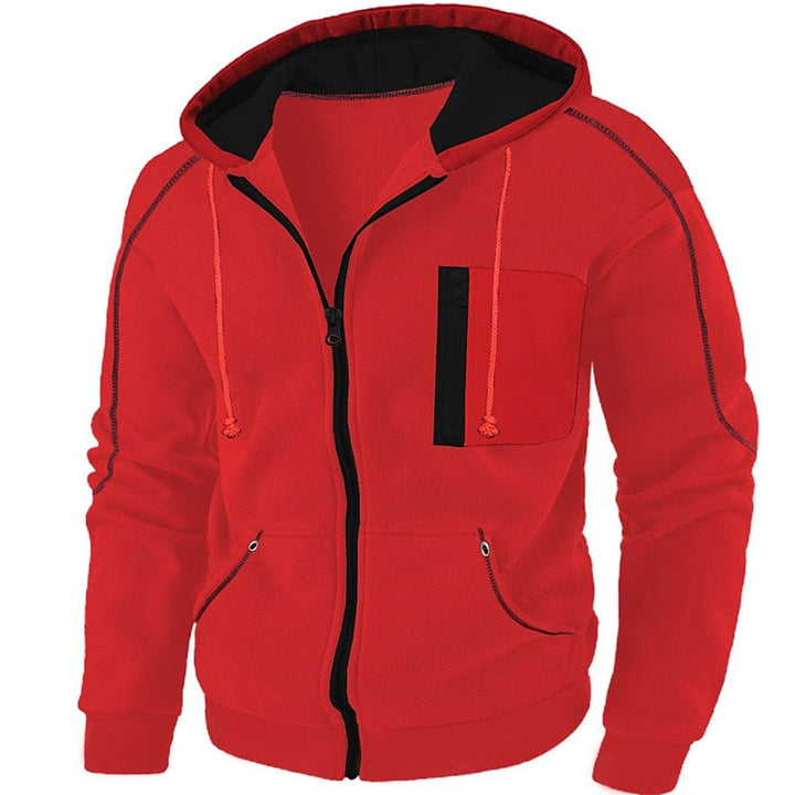 Dorian | Volledige Rits Hoodie Jast