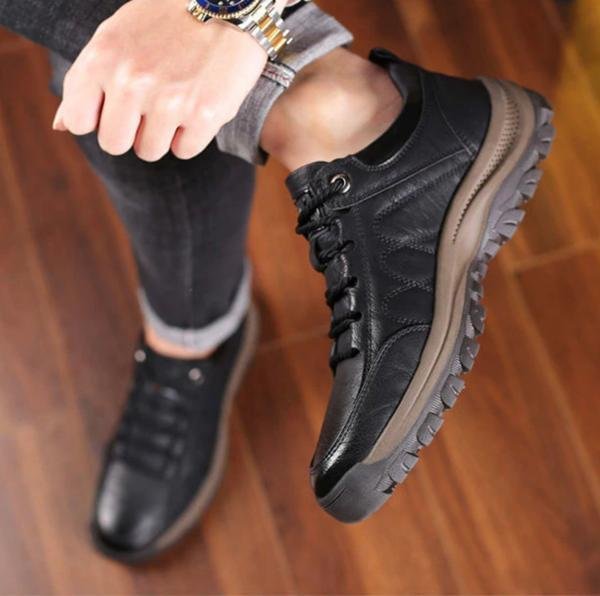URBANSOLE – Casual leren schoenen voor mannen voor comfort en bescherming gedurende de hele dag