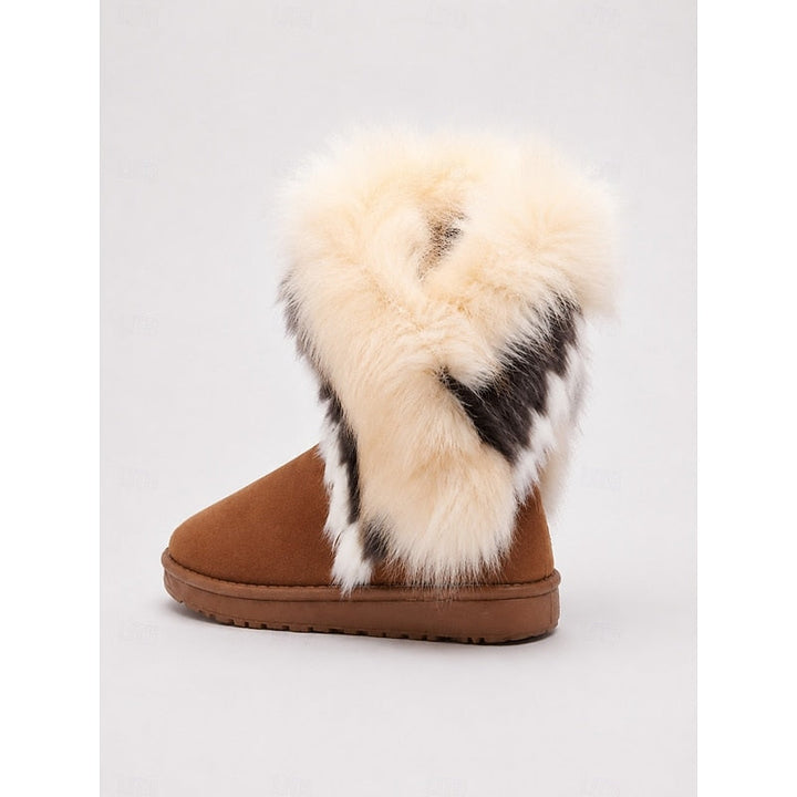 Ramona | Fluffy-Trimmed Winterlaarzen
