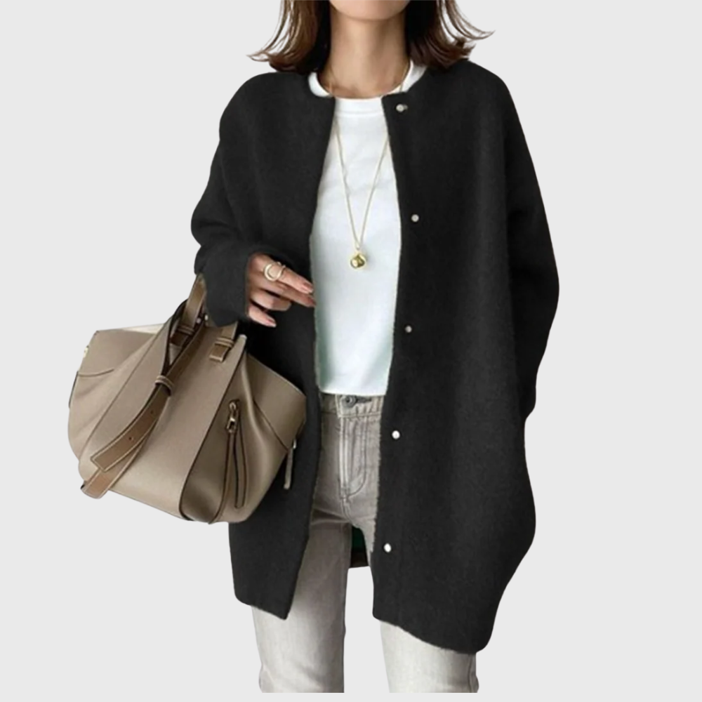 Wanda | Langlijn Open-Front Cardigan