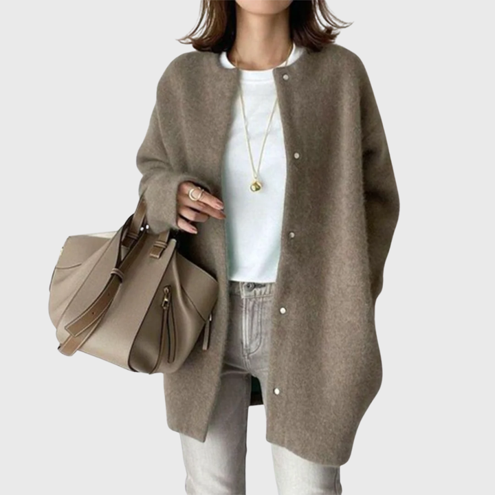 Wanda | Langlijn Open-Front Cardigan