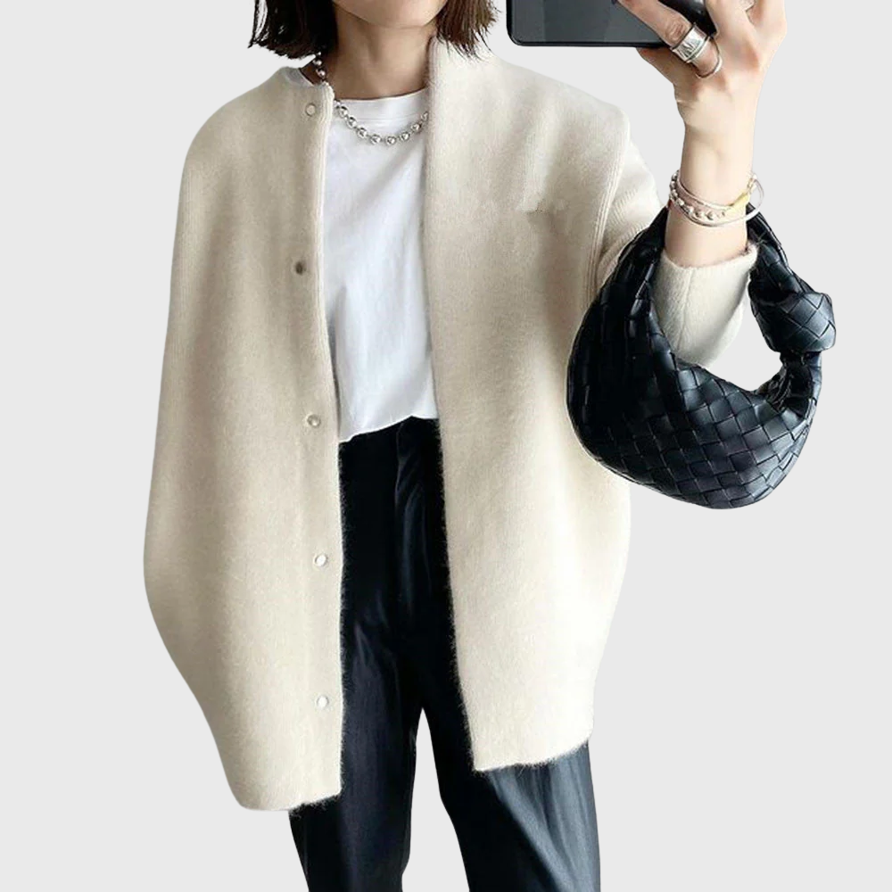 Wanda | Langlijn Open-Front Cardigan