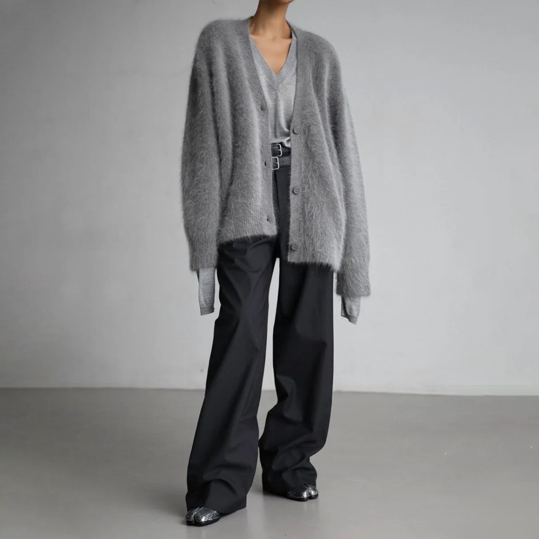 Van Dal | Dames Gezellige Textuur Gebreide Cardigan