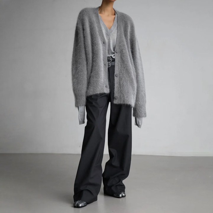 Van Dal | Dames Gezellige Textuur Gebreide Cardigan