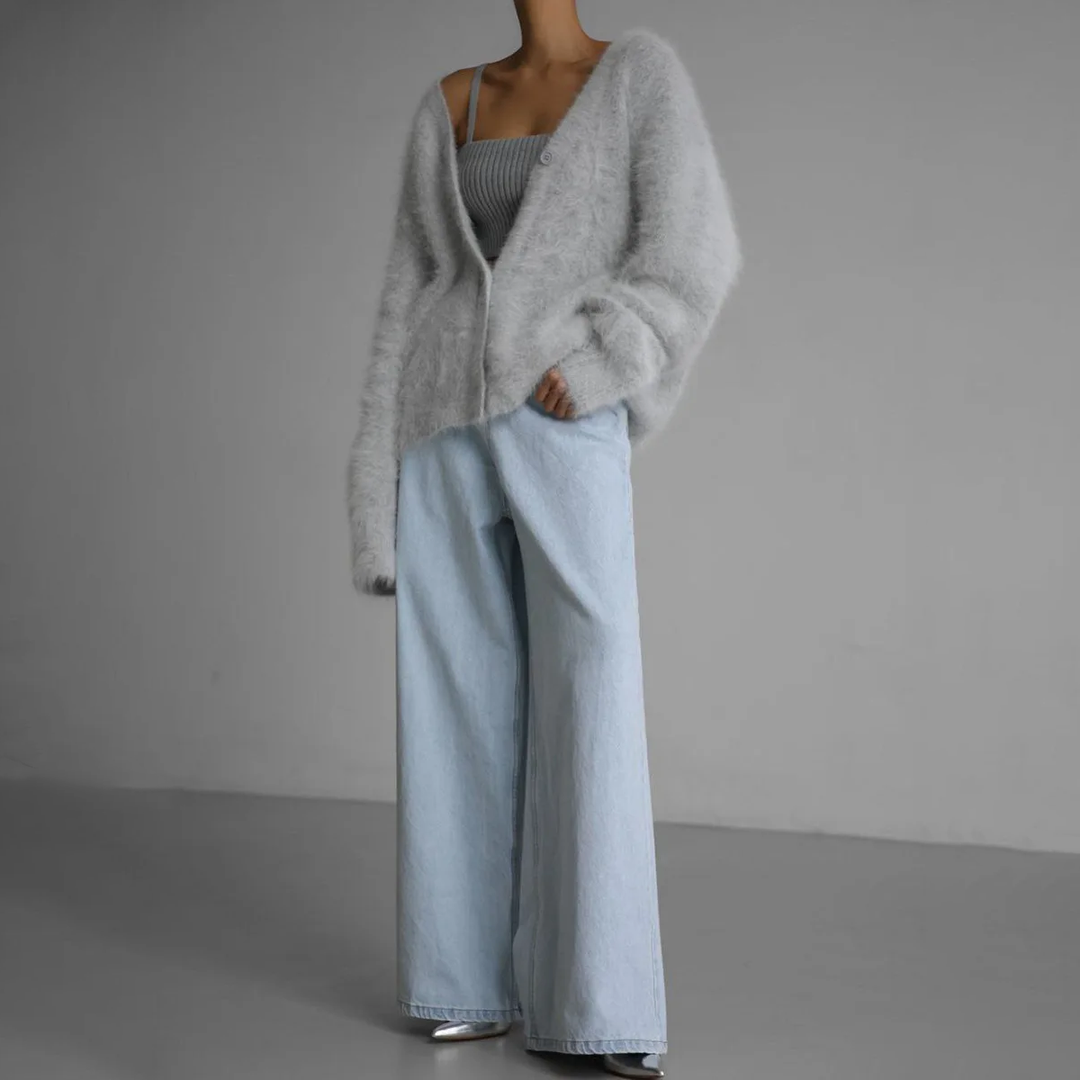 Van Dal | Dames Gezellige Textuur Gebreide Cardigan