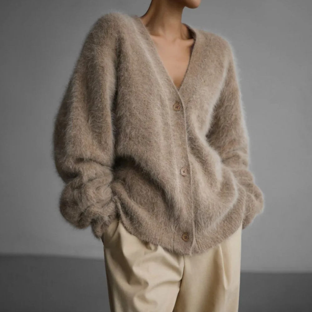 Van Dal | Dames Gezellige Textuur Gebreide Cardigan