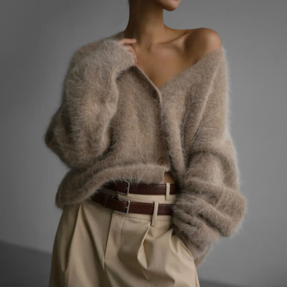 Van Dal | Dames Gezellige Textuur Gebreide Cardigan