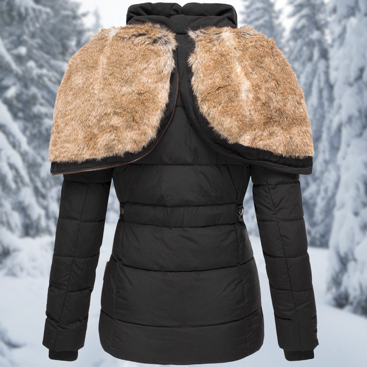 Van Dal | Geïsoleerde Winterjas met Capuchon en Bontafwerking