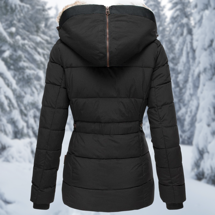 Van Dal | Geïsoleerde Winterjas met Capuchon en Bontafwerking