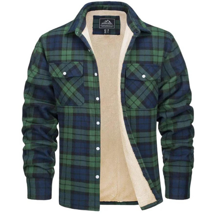 Van Dal | Cozy Fleece-Lined Plaid Shirt Jast