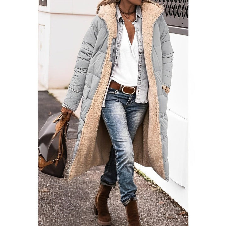 Van Dal | Dames Pluche Sherpa Puffer Jas