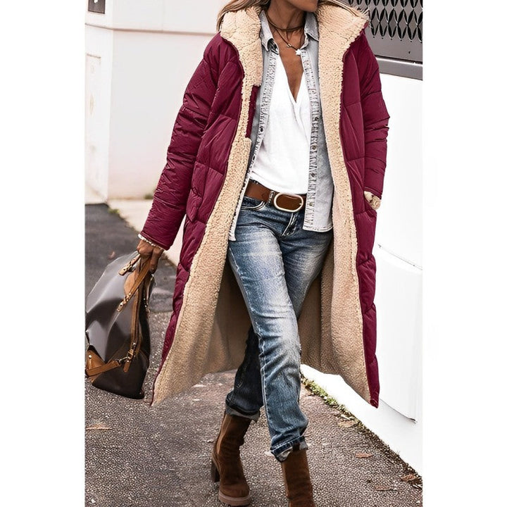 Van Dal | Dames Pluche Sherpa Puffer Jas