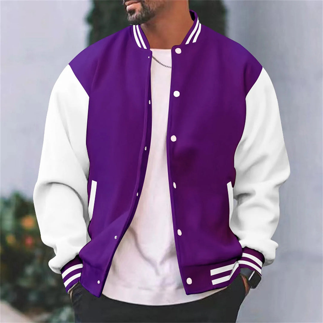 Van Dal | Heren Varsity Contrast Mouw Jast