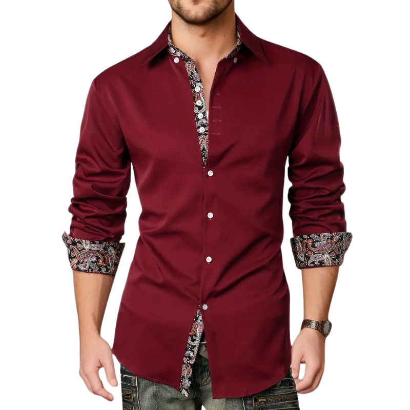 Van Dal | Paisley Detail Overhemd