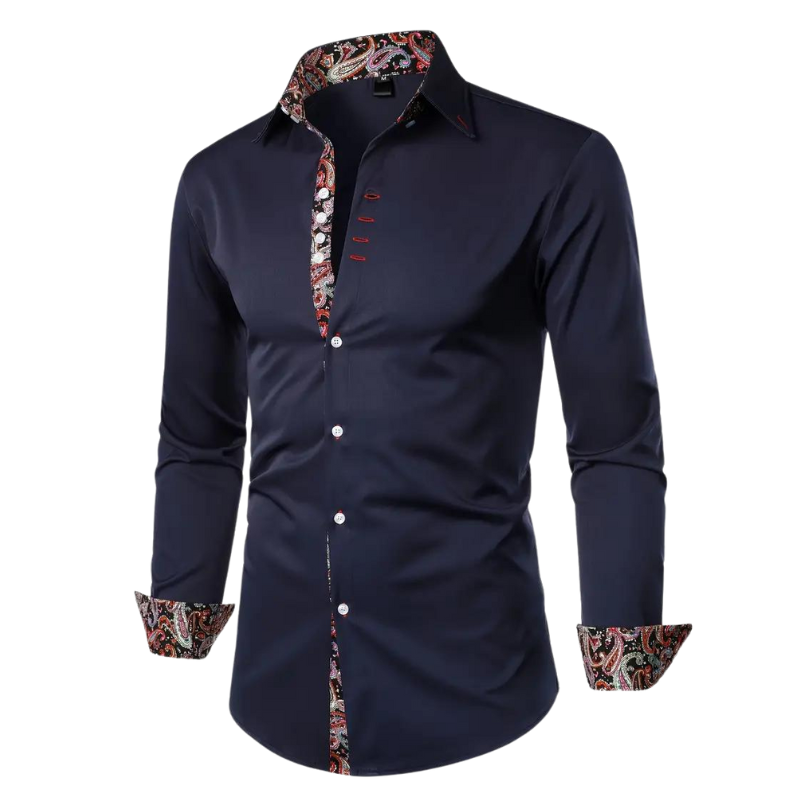 Van Dal | Paisley Detail Overhemd