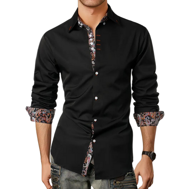 Van Dal | Paisley Detail Overhemd