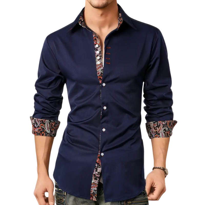 Van Dal | Paisley Detail Overhemd