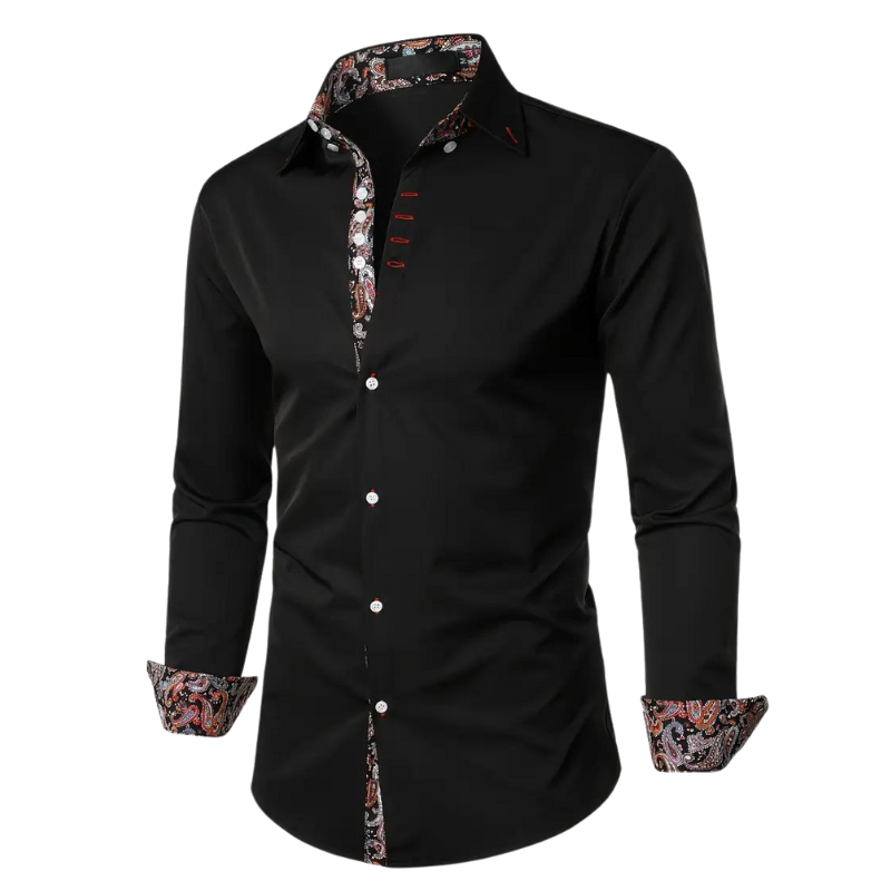 Van Dal | Paisley Detail Overhemd