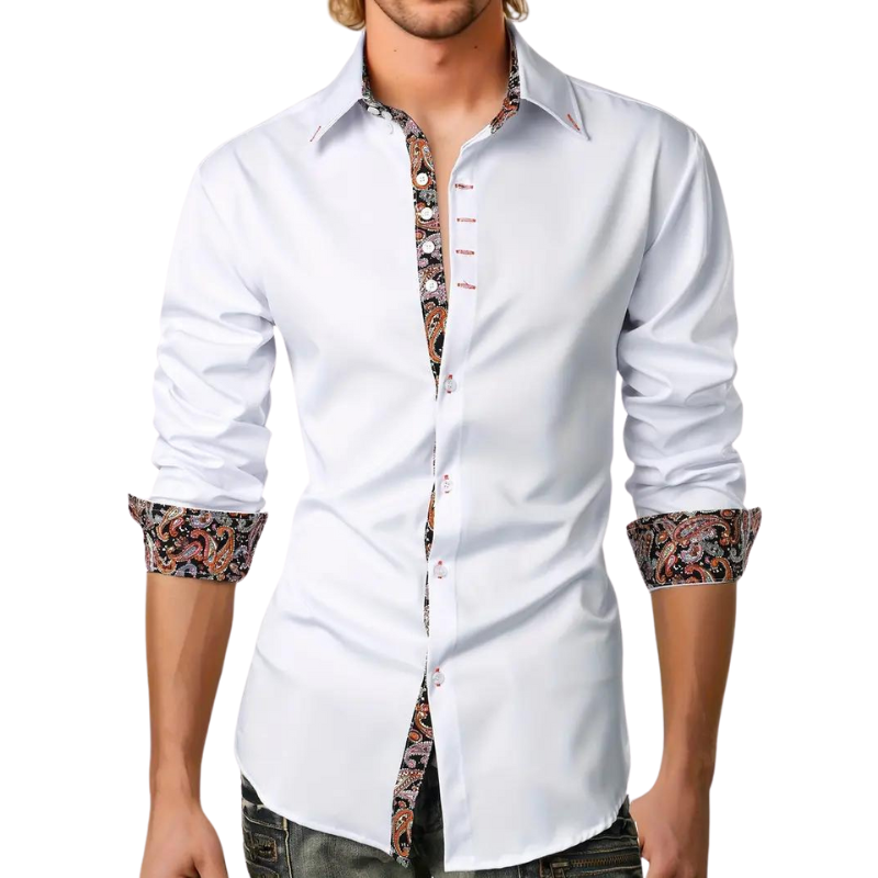 Van Dal | Paisley Detail Overhemd