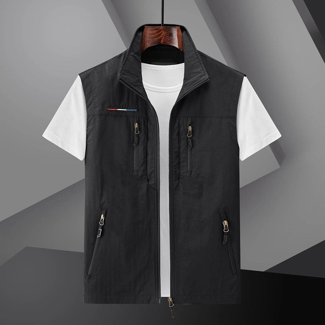 Heren Lichtgewicht Multi-Pocket Outdoor Vest