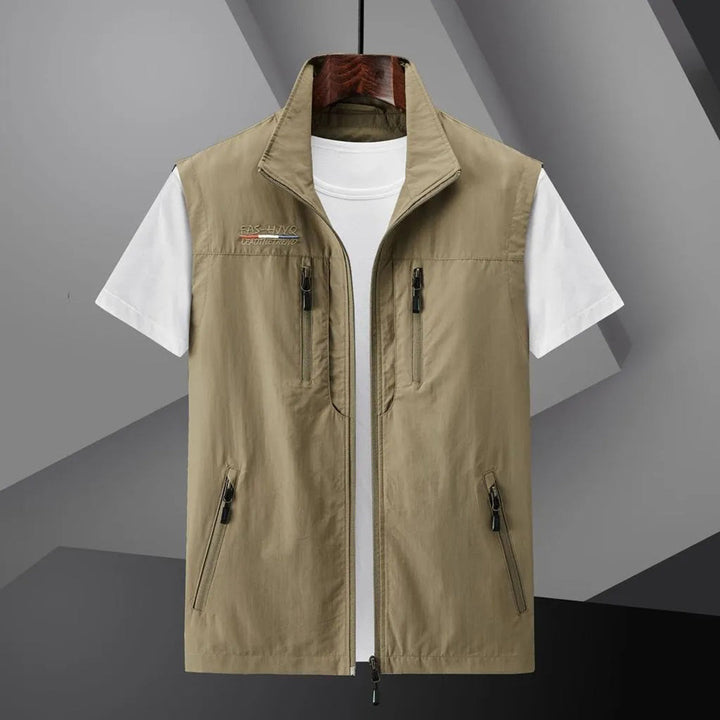 Heren Lichtgewicht Multi-Pocket Outdoor Vest