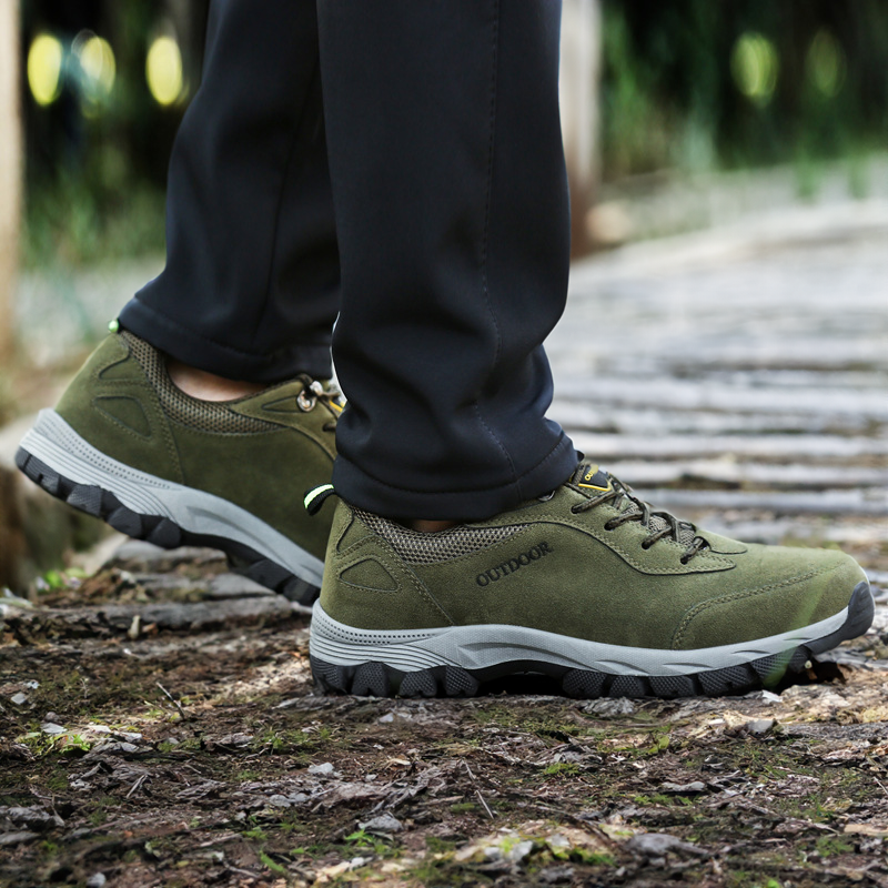 Ondersteunende Gevoerde Wandelschoenen voor Mannen
