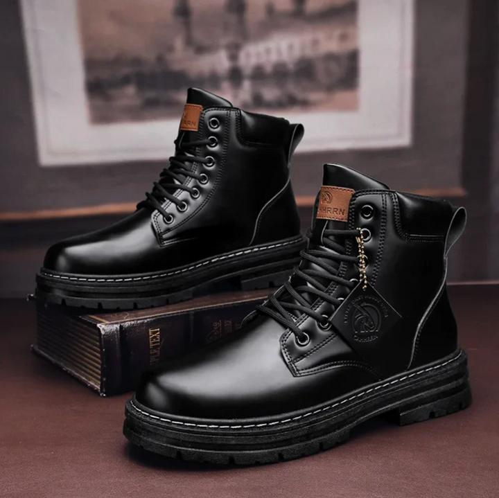 Van Dal | Heren Schoenen met Veters | Comfortabele Leren Schoenen met Ondersteunende Zolen | Zwart