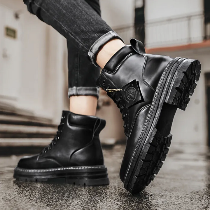 Van Dal | Heren Schoenen met Veters | Comfortabele Leren Schoenen met Ondersteunende Zolen | Zwart