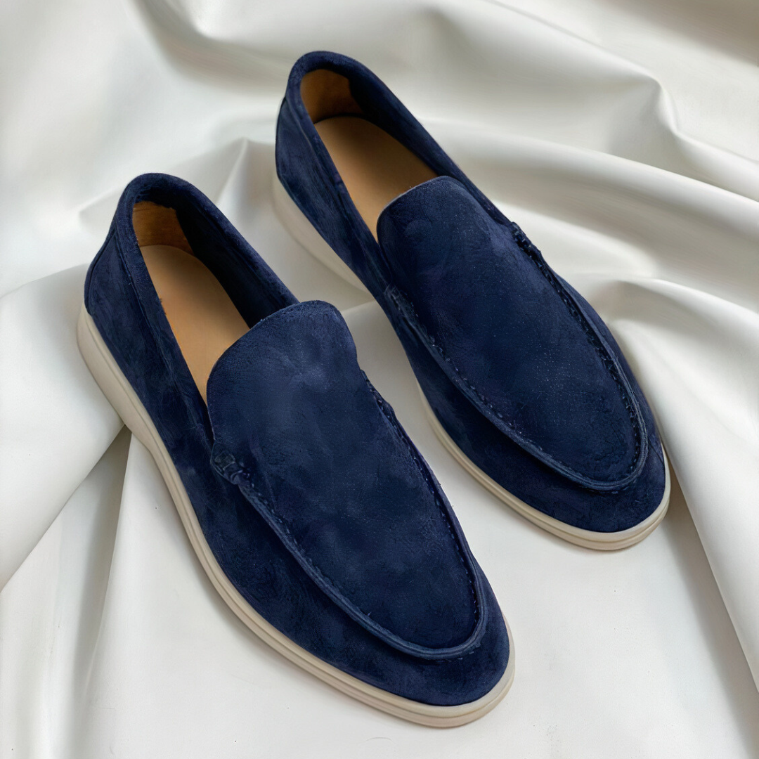 Van Dal | Suède Ademend Instap Loafers