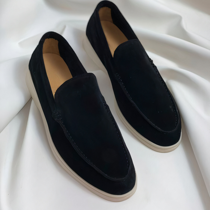 Van Dal | Suède Ademend Instap Loafers