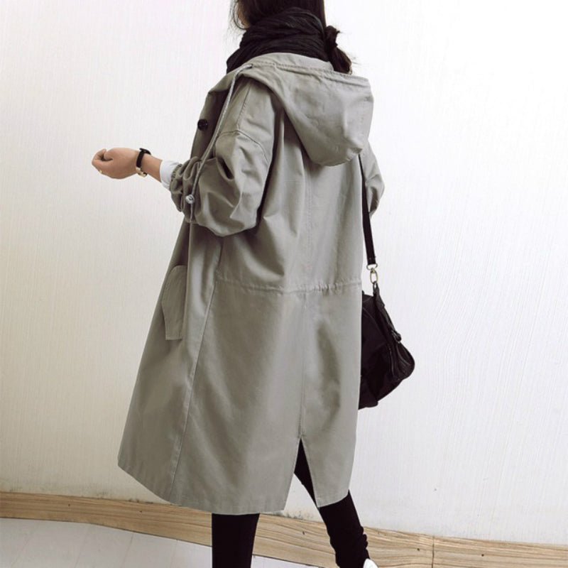Van Dam | Dames Hooded Regenjas voor Windbescherming
