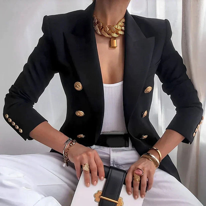 Klassieke Dubbelgeknoopte Blazer
