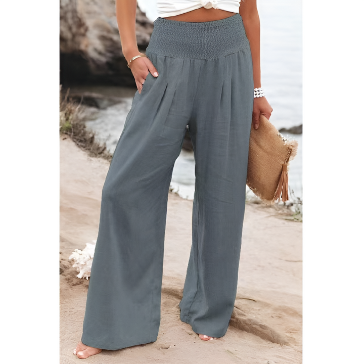 Van Dal | Luchtige Hoge Taille Wijde Pantalon