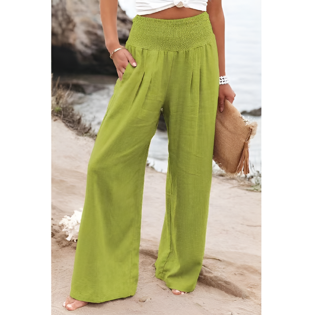Van Dal | Luchtige Hoge Taille Wijde Pantalon