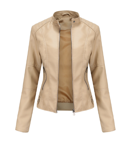 Van Dal | Dames Faux Leren Jas met Mandarin Collar