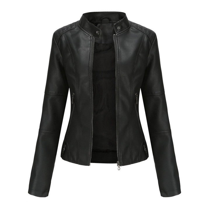 Van Dal | Dames Faux Leren Jas met Mandarin Collar
