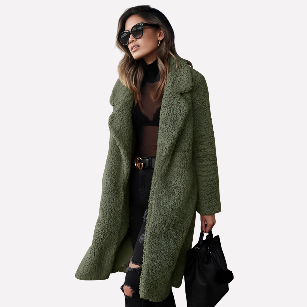Van Dal | Gezellige Teddy Longline Jas