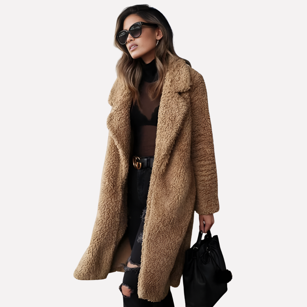 Van Dal | Gezellige Teddy Longline Jas