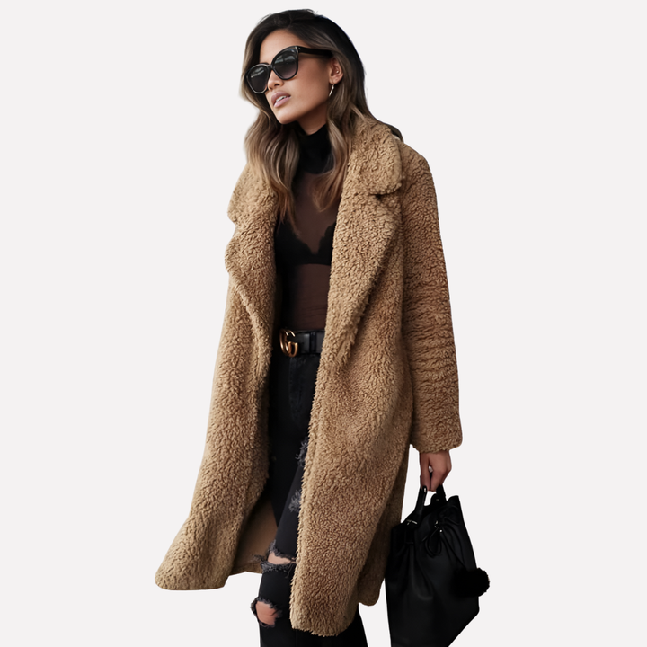 Van Dal | Gezellige Teddy Longline Jas