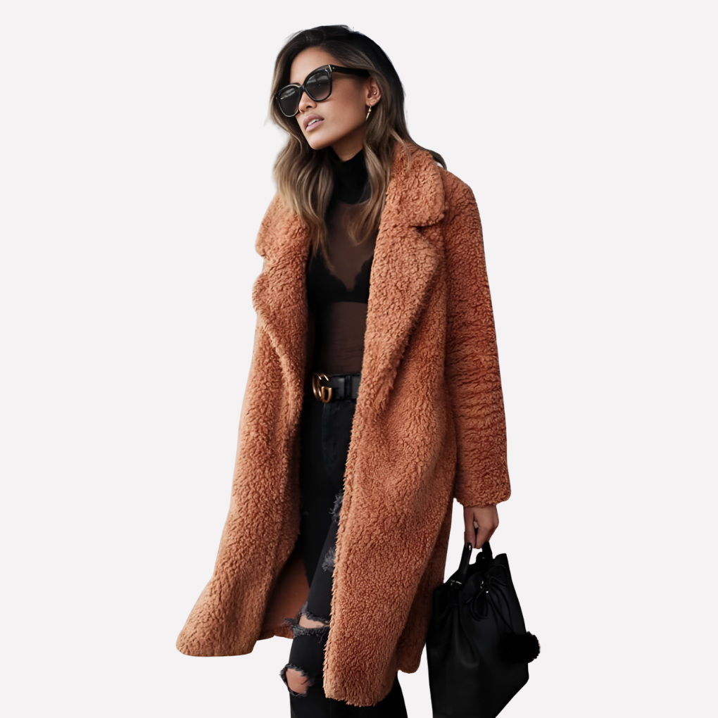 Van Dal | Gezellige Teddy Longline Jas