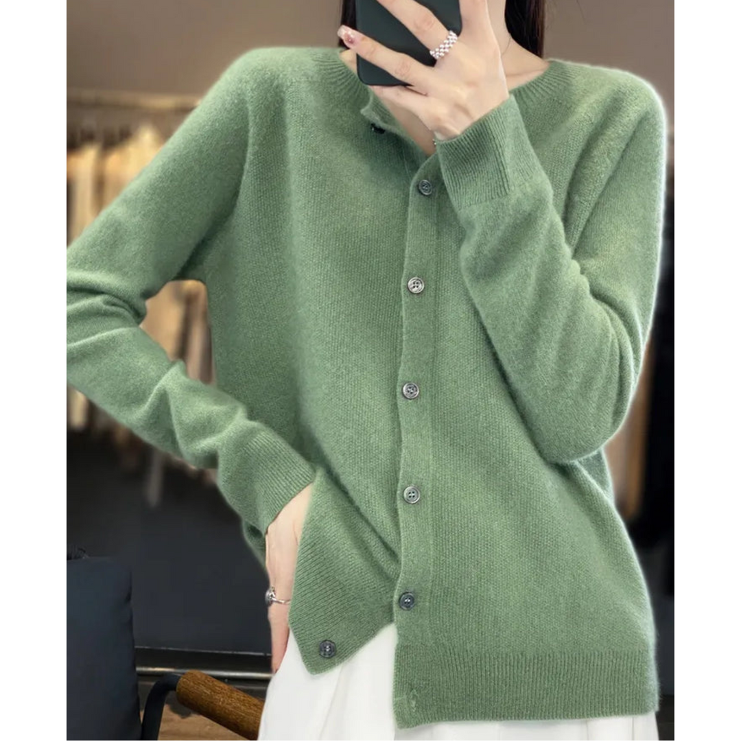 Van Dal | Dames Zachte Gebreide Knopen Cardigan