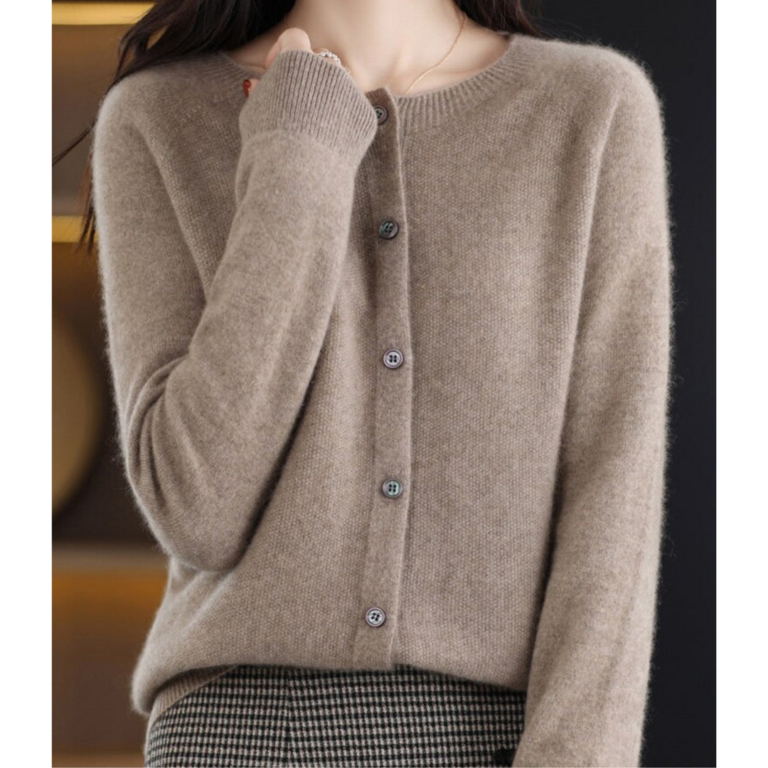 Van Dal | Dames Zachte Gebreide Knopen Cardigan