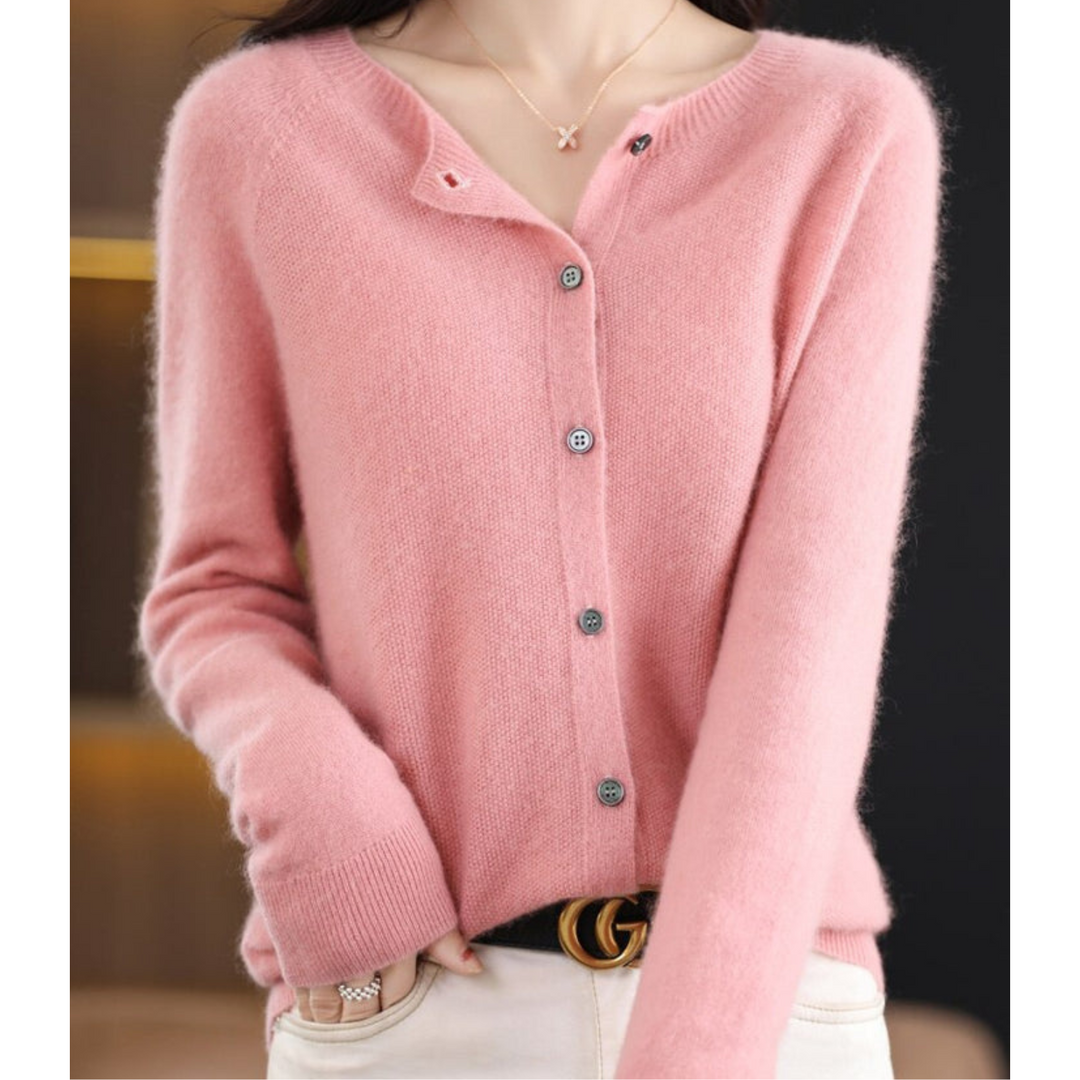 Van Dal | Dames Zachte Gebreide Knopen Cardigan