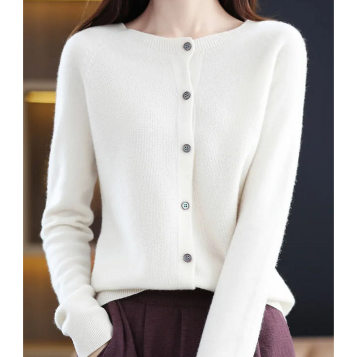 Van Dal | Dames Zachte Gebreide Knopen Cardigan
