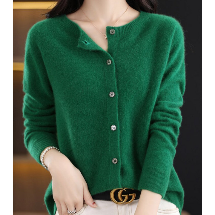 Van Dal | Dames Zachte Gebreide Knopen Cardigan