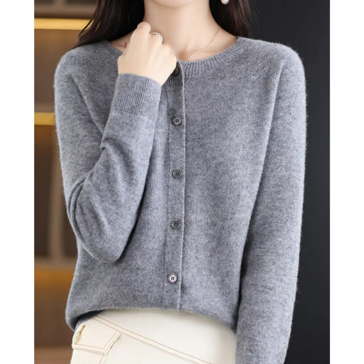 Van Dal | Dames Zachte Gebreide Knopen Cardigan
