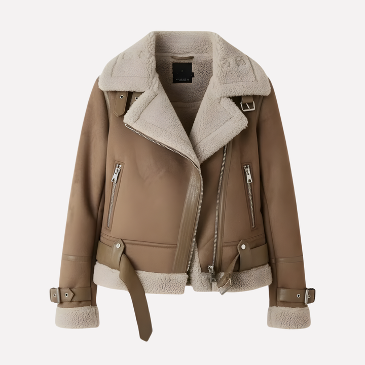 Van Dal | Dames Gezellige Shearling Pilotenjack