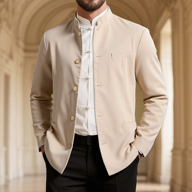 Alistair | Mandarin-Kraag Jas